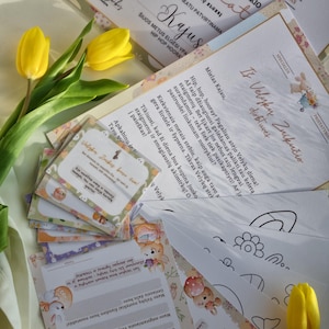 Kit de conejito de Pascua / Cartas personalizadas, certificados y tarjetas de pistas para niños / Actividades y regalos divertidos para las fiestas