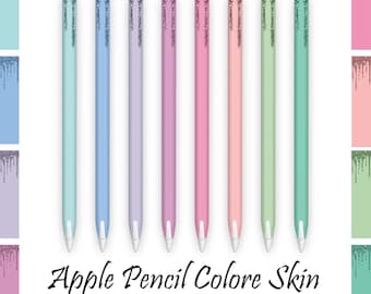 Apple Pencil Skin Set – 2 Premium Skins for Apple Pencil 1 & 2 | Perfect for iPad, Procreate and More
