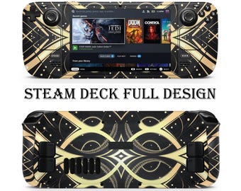Custom Steam Deck Accessories | Durable Cases, Skins, Grips, Dock Covers & More
