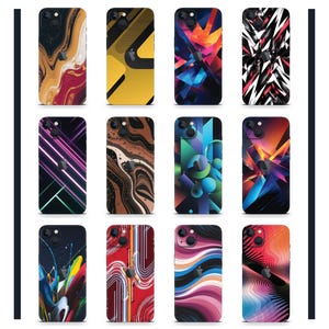 Premium iPhone Skin Wrap - Matte Finish, Bubble-Free and Customizable | For iPhone 16 Pro Max, iPhone 15 Pro, iPhone 12, iPhone 13