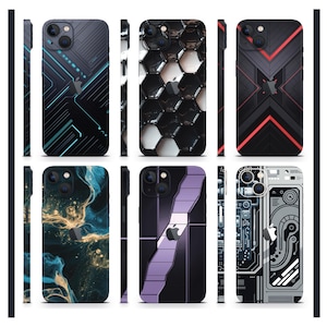 Premium iPhone Skin Wrap - Matte Finish, Bubble-Free and Customizable | For iPhone 16 Pro Max, iPhone 15 Pro, iPhone 12, iPhone 13