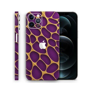 Premium iPhone Skin Wrap - Matte Finish, Bubble-Free and Customizable | For iPhone 16 Pro Max, iPhone 15 Pro, iPhone 12, iPhone 13