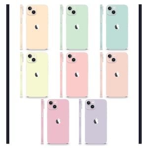 Premium iPhone Skin Wrap - Matte Finish, Bubble-Free and Customizable | For iPhone 16 Pro Max, iPhone 15 Pro, iPhone 12, iPhone 13