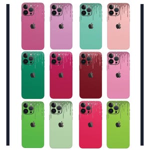 Premium iPhone Skin Wrap - Matte Finish, Bubble-Free and Customizable | For iPhone 16 Pro Max, iPhone 15 Pro, iPhone 12, iPhone 13