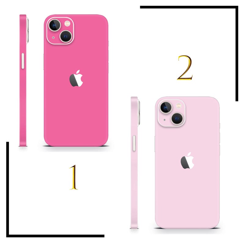 iPhone Skin Wraps – Matte Finish in Multiple Colors | Compatible with iPhone 16 Pro Max, iPhone 15 Pro, iPhone 12, iPhone 13 & More | High-Quality 3M Vinyl, Bubble-Free, Residue-Free