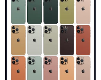 Premium iPhone Skin Wrap - Matte Finish, Bubble-Free and Customizable | For iPhone 16 Pro Max, iPhone 15 Pro, iPhone 12, iPhone 13