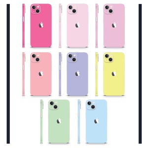 Premium iPhone Skin Wrap - Matte Finish, Bubble-Free and Customizable | For iPhone 16 Pro Max, iPhone 15 Pro, iPhone 12, iPhone 13