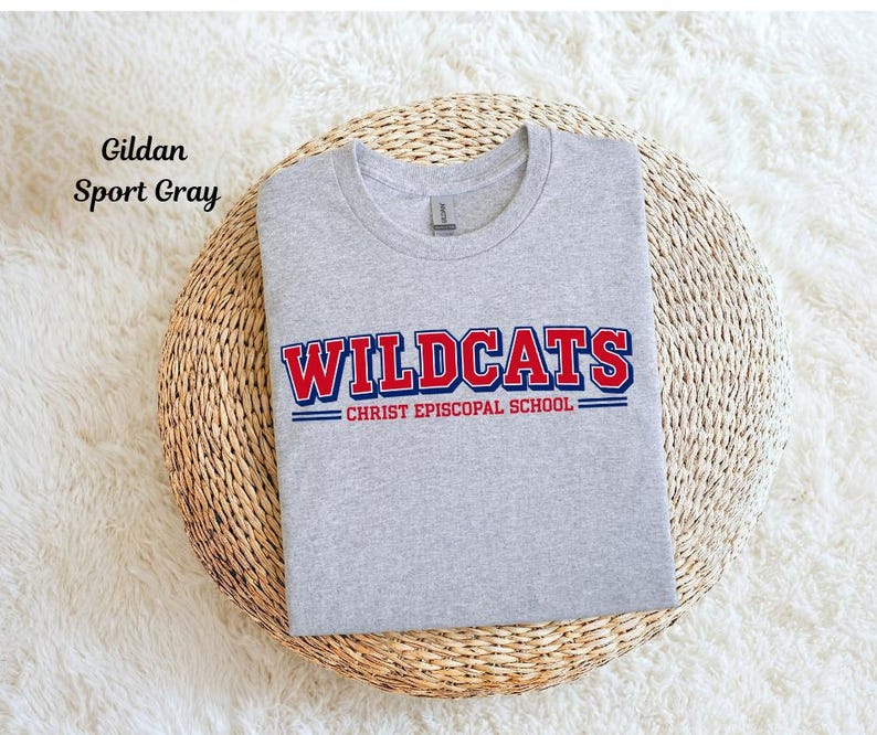 Wildcats Arched Varsity Printed Shirt