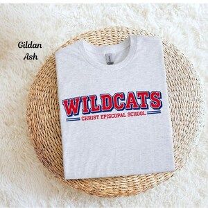 Wildcats Arched Varsity Printed Shirt