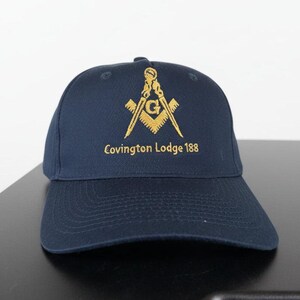 Masonic Hat| Lodge Name & Number