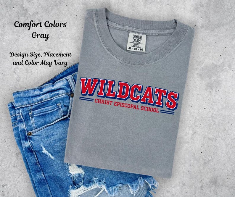 Wildcats Arched Varsity Printed Shirt