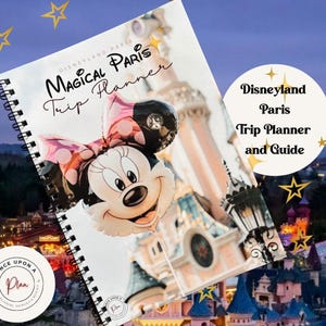 Disneyland Paris Trip Planner: 40-Page Travel Guide & Journal