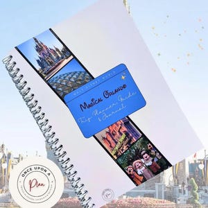 Disney Planner - WDW Trip Budget Planning, Vacation Guide Outfit Plan | DisneyWorld Holiday Notebook Journal  | Disney World Orlando Florida