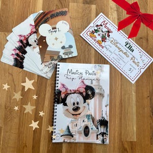 Disneyland Paris Surprise Trip Kit: Christmas Reveal Card & 40-Page Travel Planner