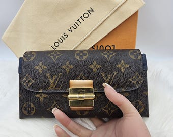 Portfel Louis Vuitton Blue Elysee z monogramem