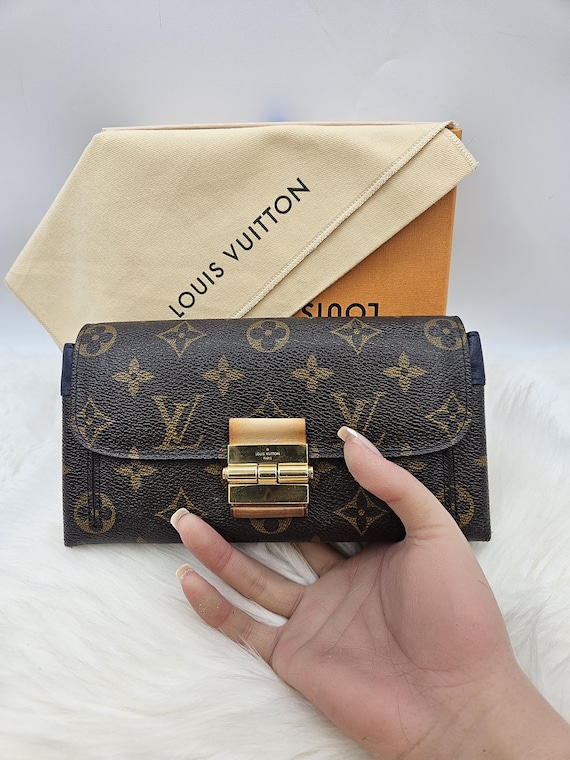 Louis Vuitton Blue Elysee Monogram Wallet