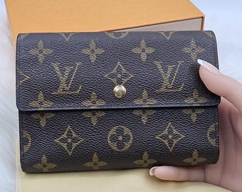 Louis Vuitton Monogram Trifold Portfel na Paszport
