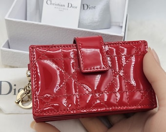 Christian Dior – Lady Dior Jasmine – etui na karty z klinem