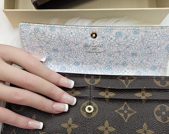 Portfel Louis Vuitton z monogramem Fleuri Sarah