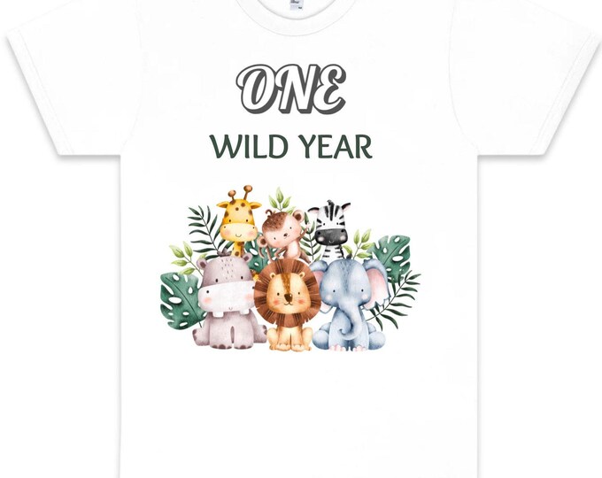 Wild One-Birthday Shirt for first birthday