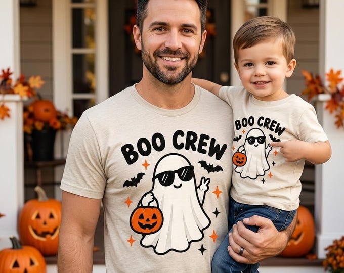 Boo Crew T-Shirt (Adult), all ages available! Get matching family shirts!
