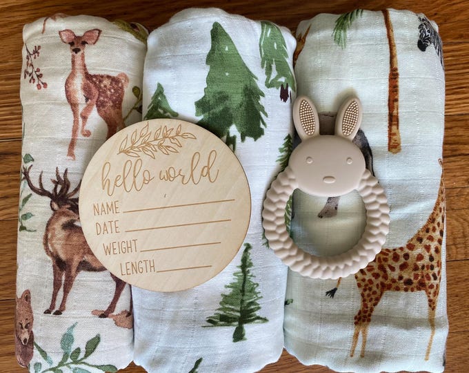 Luxury Swaddle Gift Set