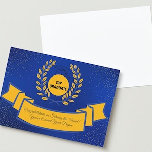 Carte de Félicitations pour Diplôme  – Modèle Digital "The Tassel was Worth the Hassle" diplôme-universitaire-étudiant -diplômé-réussite