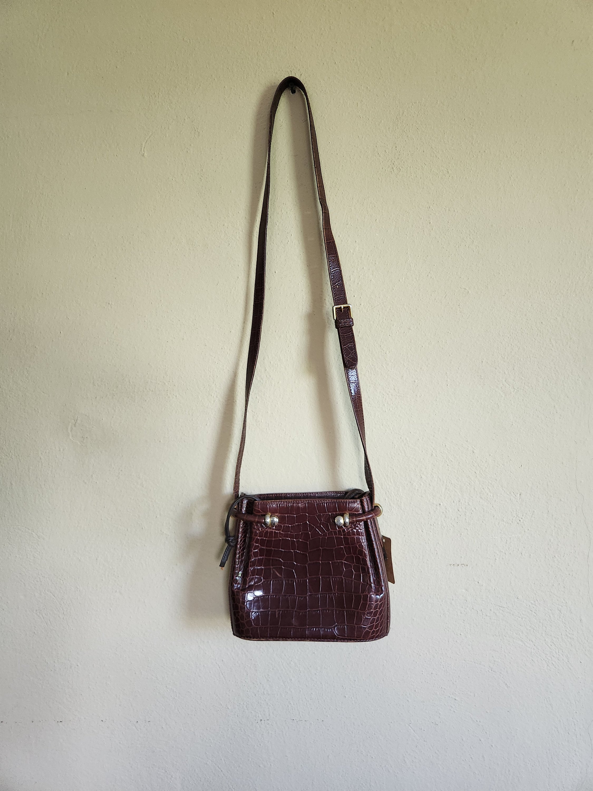 Bally Crocodile Bag Etsy