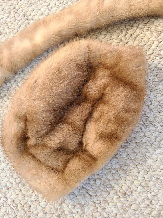 Fur hat and collar set, vintage fur - image 6