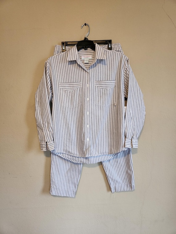 70〜80s Vintage Dreiklang Pajamas Stripe Vintage Dreiklang Striped Patterned Pajama Set Mens Size UK