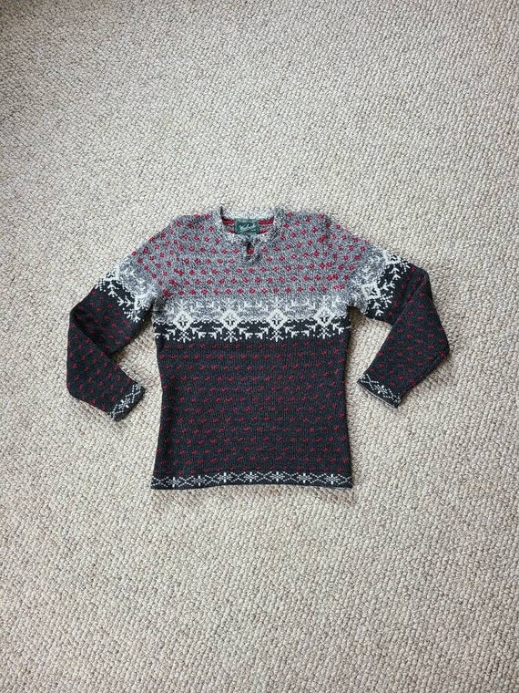 Wool Woolrich sweater, vintage,  womens medium, M 