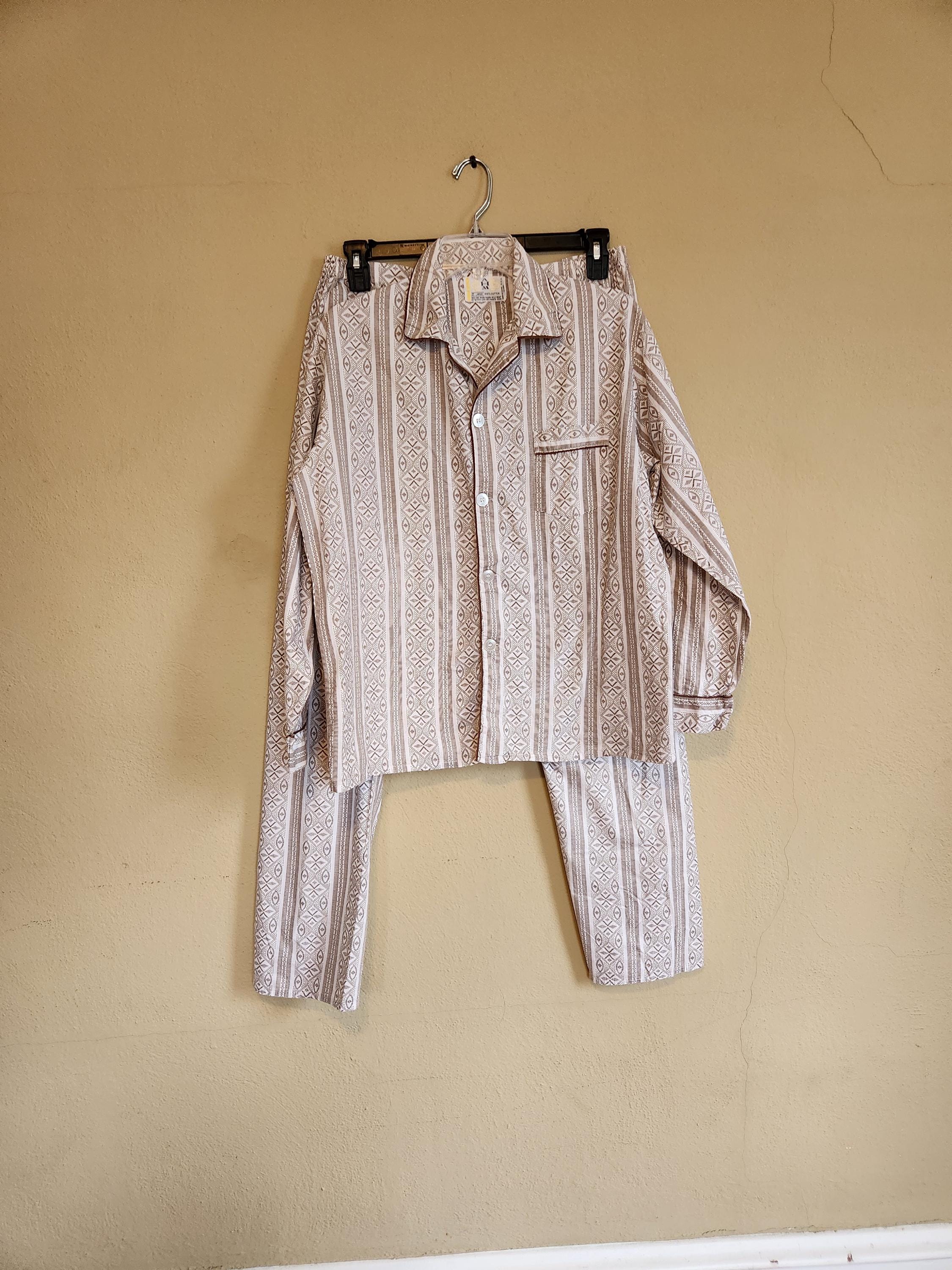 1960s Mens Pajamas - Etsy
