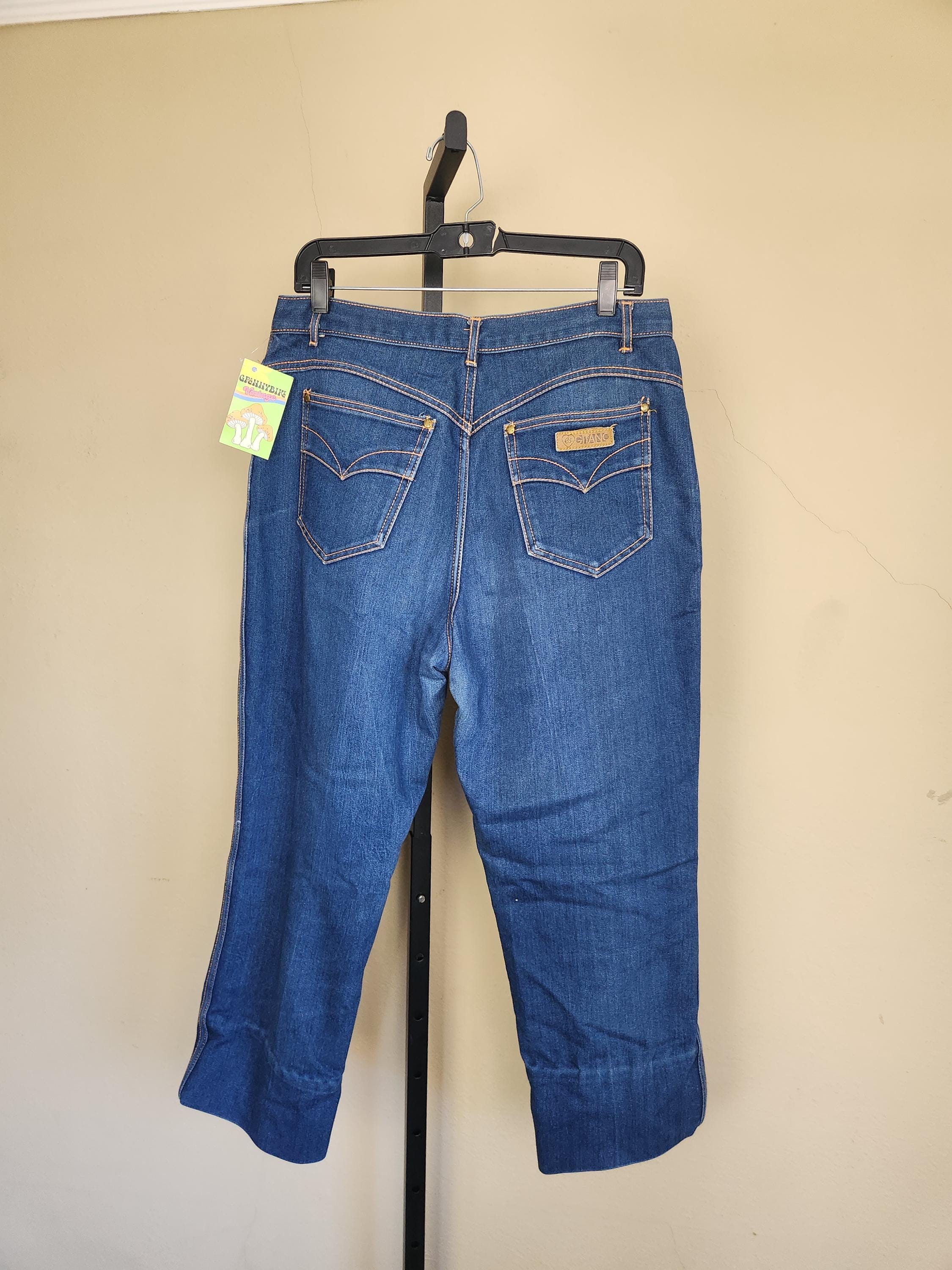 Pantalon Femme Gitano - Taille 14 - Bleu Délavé - Coupe Relaxée - Coton - Occasion Très Peu Porté