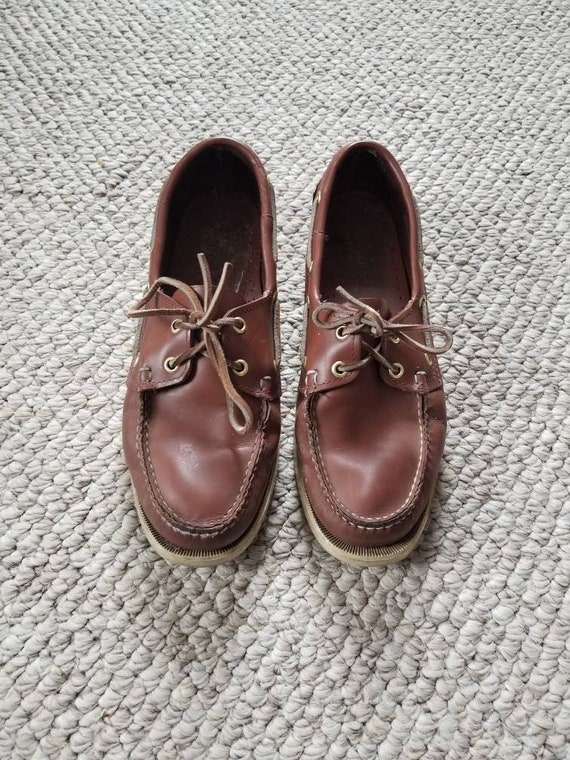 10 Docksiders Vintage Ladies 10 Sebago 80s Docksides Boat