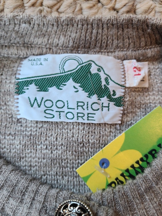 1980s Woolrich Sheep Wool Sweater Free Shipping - The