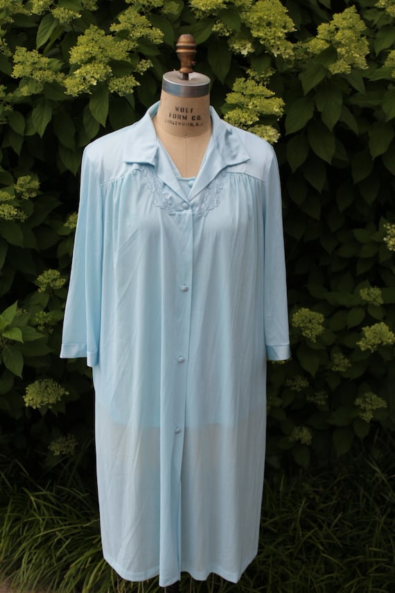 70s 3 Pc Vintage Pajama Set, Size 38 VANITY FAIR,… - image 1