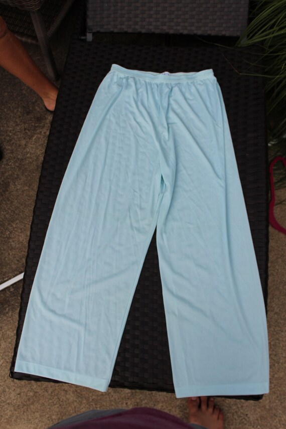70s 3 Pc Vintage Pajama Set, Size 38 VANITY FAIR,… - image 2
