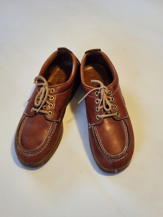 70s shoes, 10 ladies, Roebucks, gumshoes, brown le