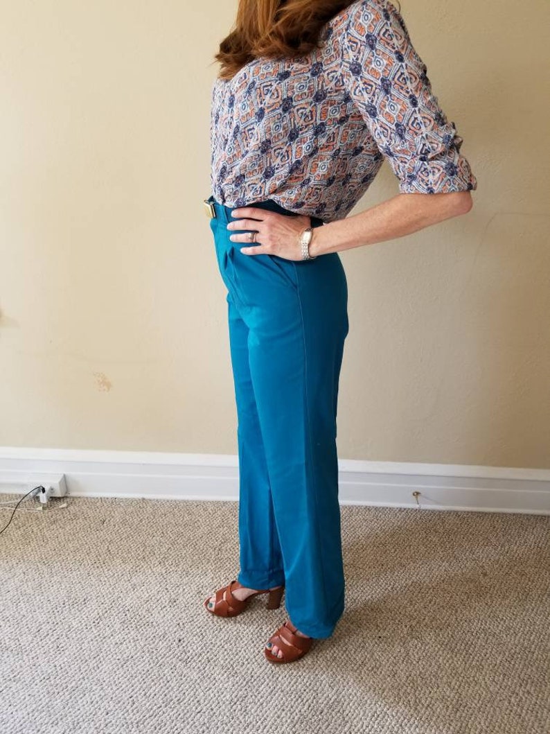 70s high waisted pants