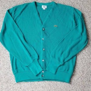 cardigan lacoste vintage