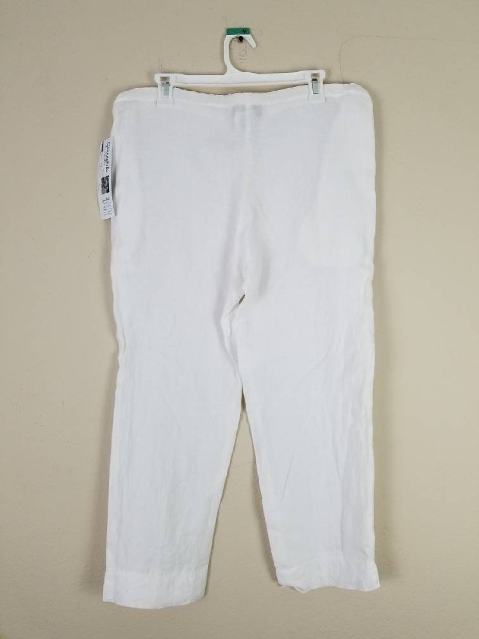 80s JAMS Pants Linen 38 XS off White Etsy