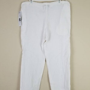 80s JAMS Pants Linen 38 XS off White - Etsy