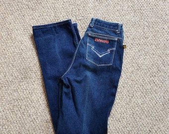 Vintage 1980s Women's Sasson Jeans High Waisted Unhemmed - Etsy