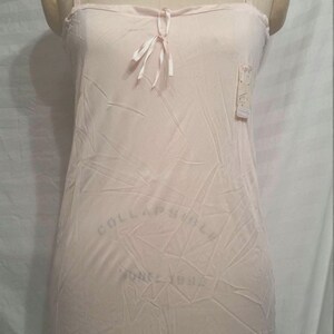 60s Vintage New NOS with tags pink Vanity Fair camisole nylon rayon 42