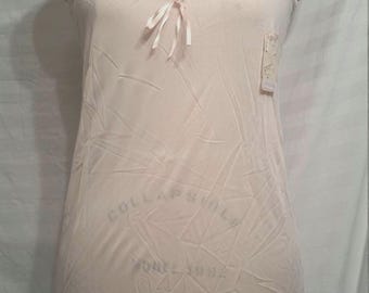 60s Vintage New NOS with tags pink Vanity Fair camisole nylon rayon 42