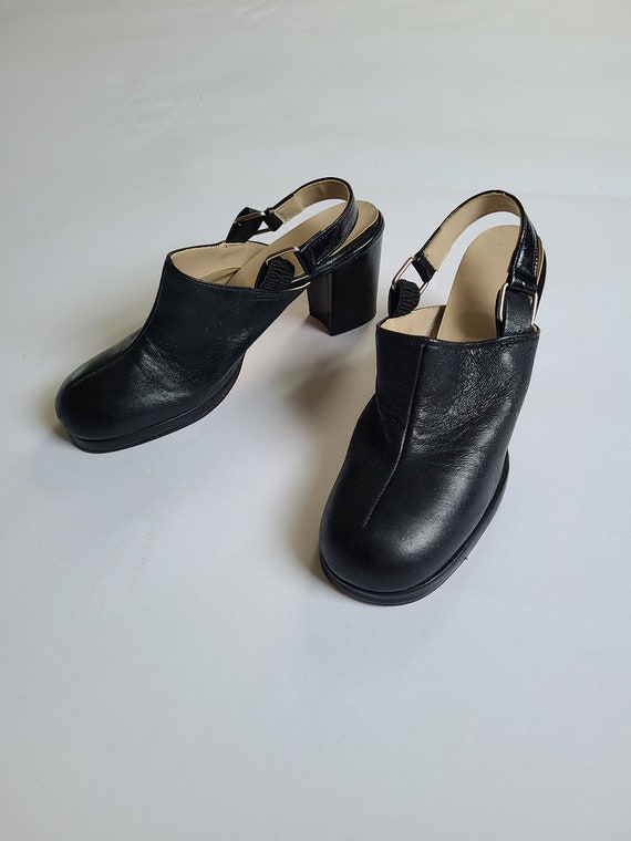 60s mules, NOS, deadstock shoes, size 5, slip on s