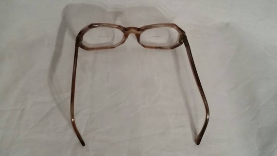 Vintage 60s bifocal glasses, octagonal - image 4