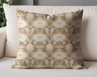 William Morris kussensloop met bloemen: vintage decor Botanische kunst