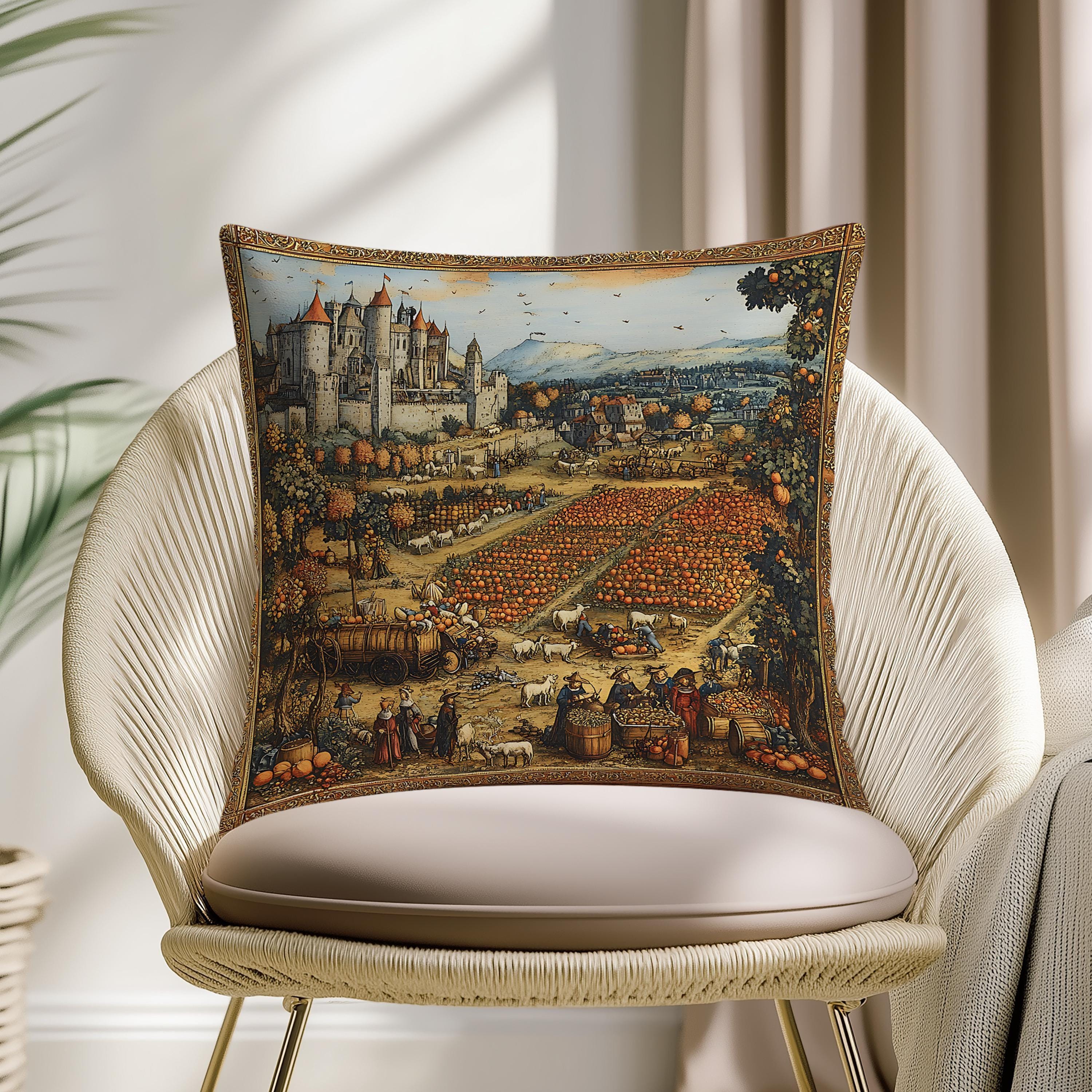 Tissu The Château Broadway en océan fait main coussin de soutien