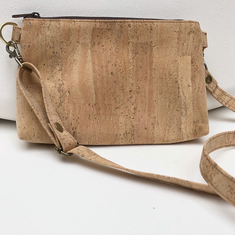 Cork Purse with adjustable strap Etsy